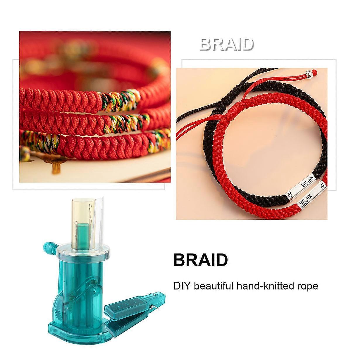 Hand Knitting Mill DIY Machine for Textile Use 3Pcs Durable ABS Material