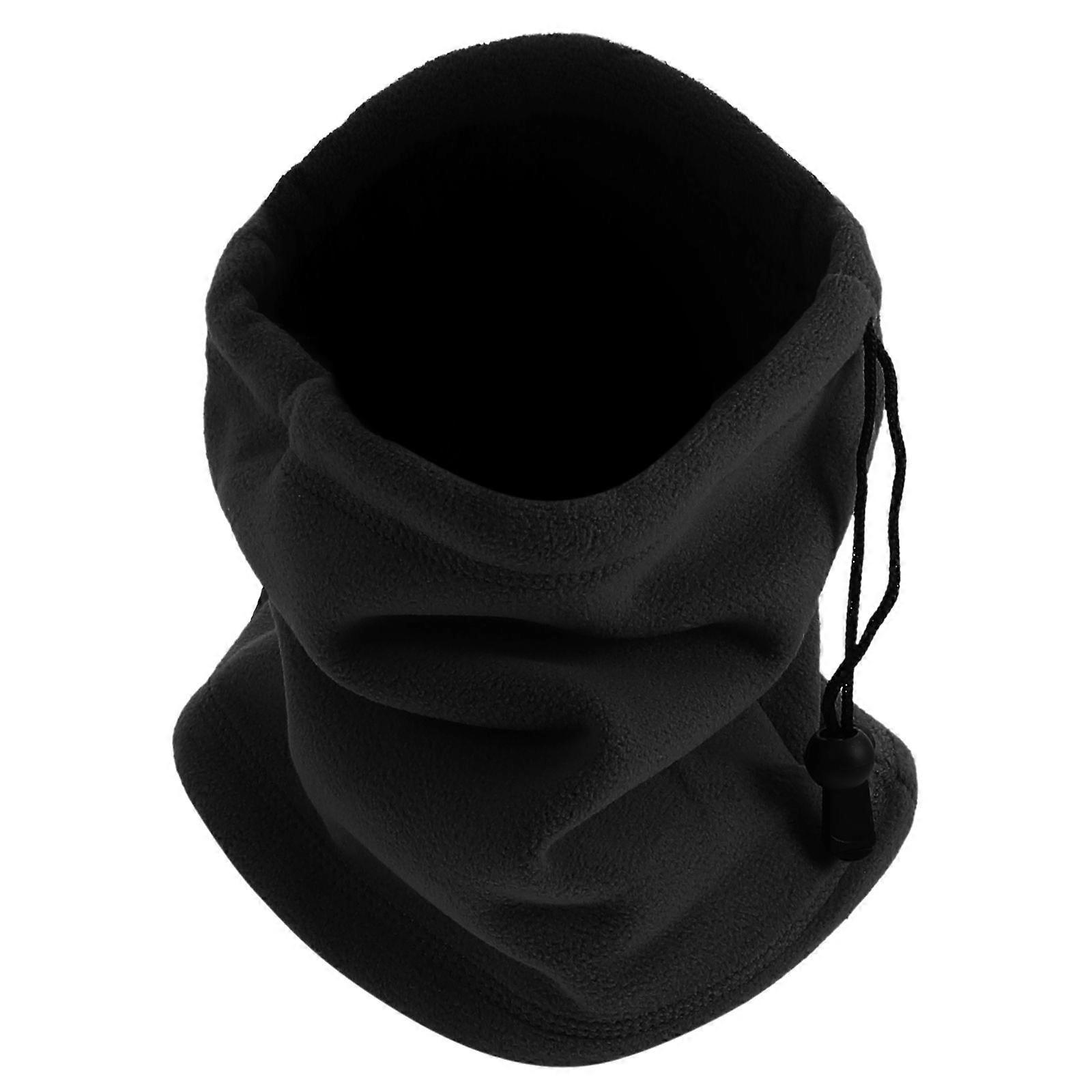 1Pc Warm Neck Cover Simple Neck Sleeve Outdoor Drawstring Neck Protector