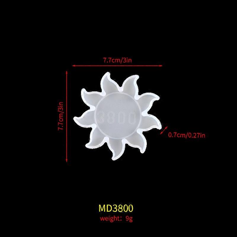 Nouvelle mode ��toile soleil lune Silicone r��sine moules bijoux ornements bricolage fait �� la main moule r��sine ��poxy moules Silicone moule