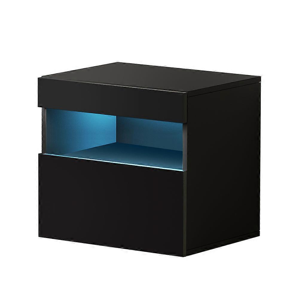 Artiss Bedside Table Led Heres Black Bedside Tables