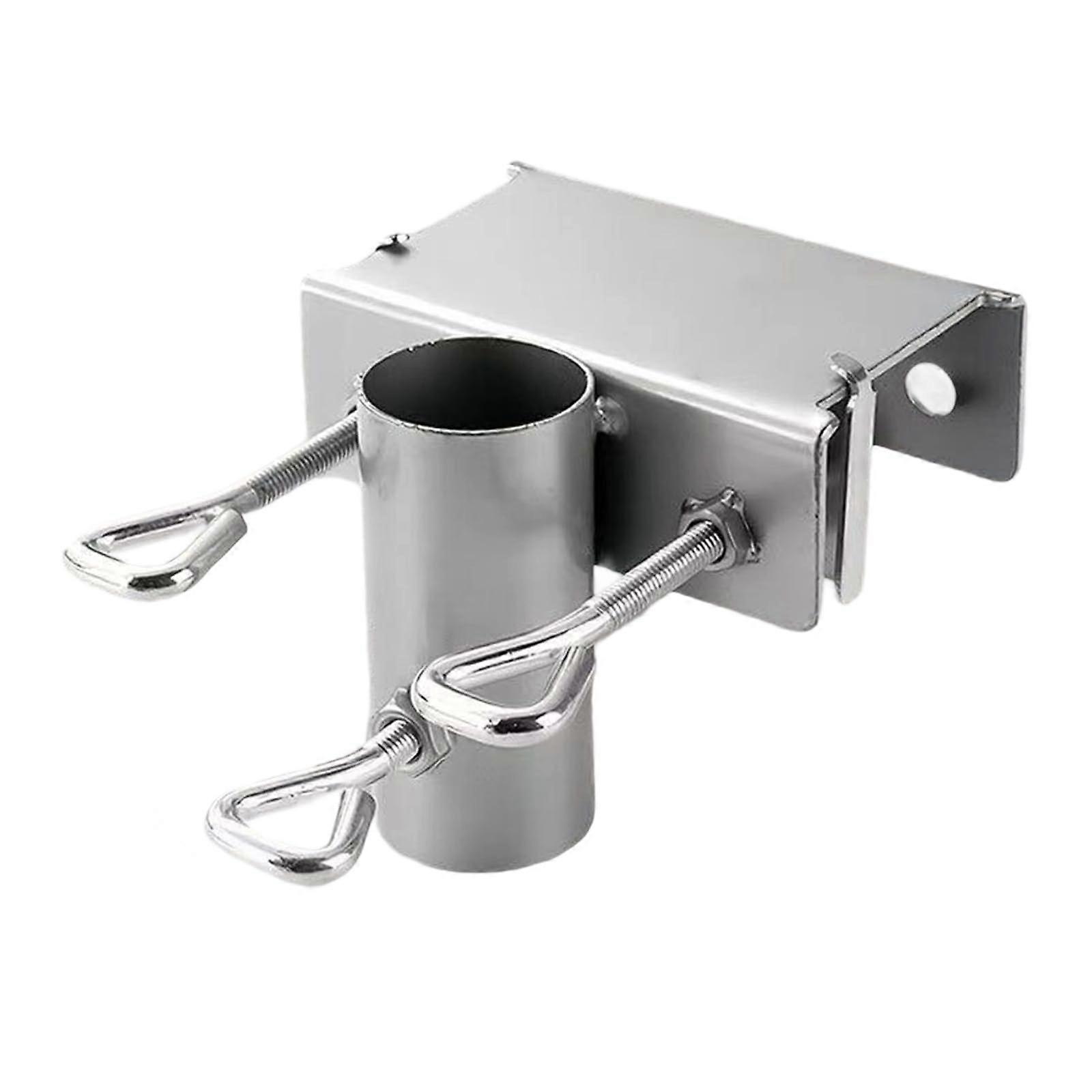 Outdoor Sunshade Umbrella with Rustproof Steel Base, Quick Setup for Grass, Soil, Concrete