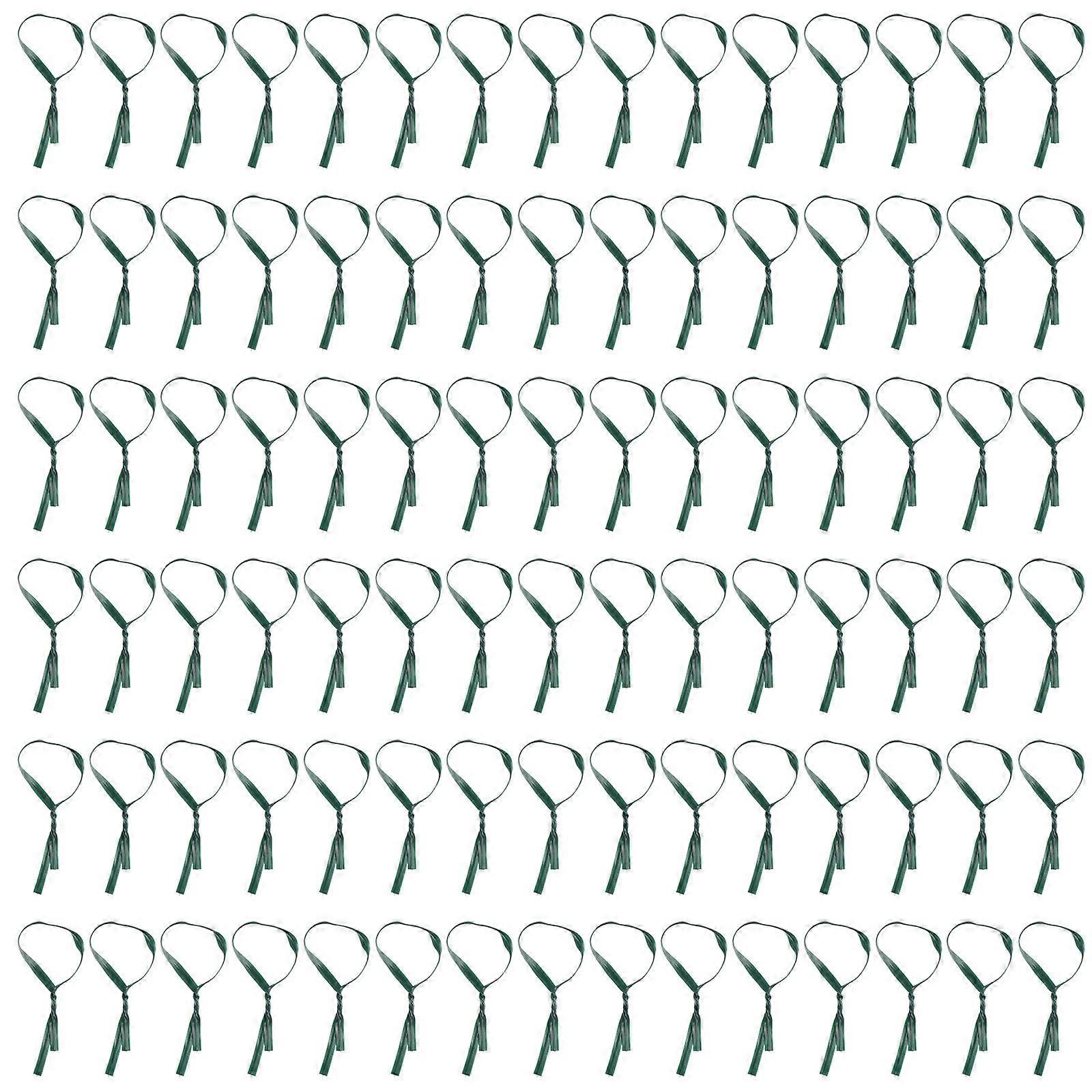 Plant Wire Ties for Garden Support 500Pcs Green Plastic Cable Ties