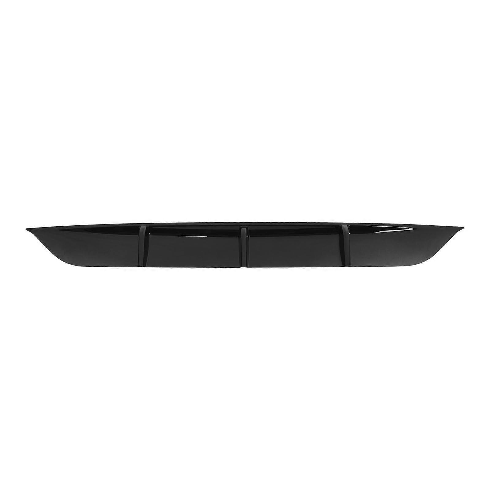 Rear Bumper Diffuser Spoiler Lip ABS Piano Black for Y Juniper 2025 Aerodynamic Rounded Edge