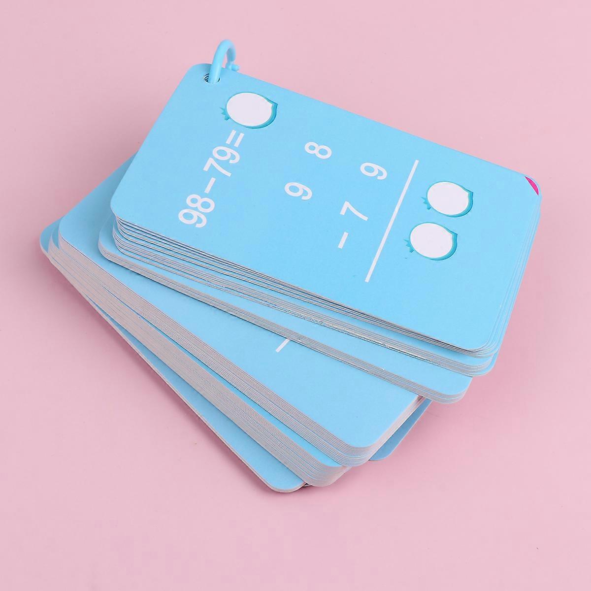 Educational Flash Cards Math Set for Kids for Basic Math Skills 1Set