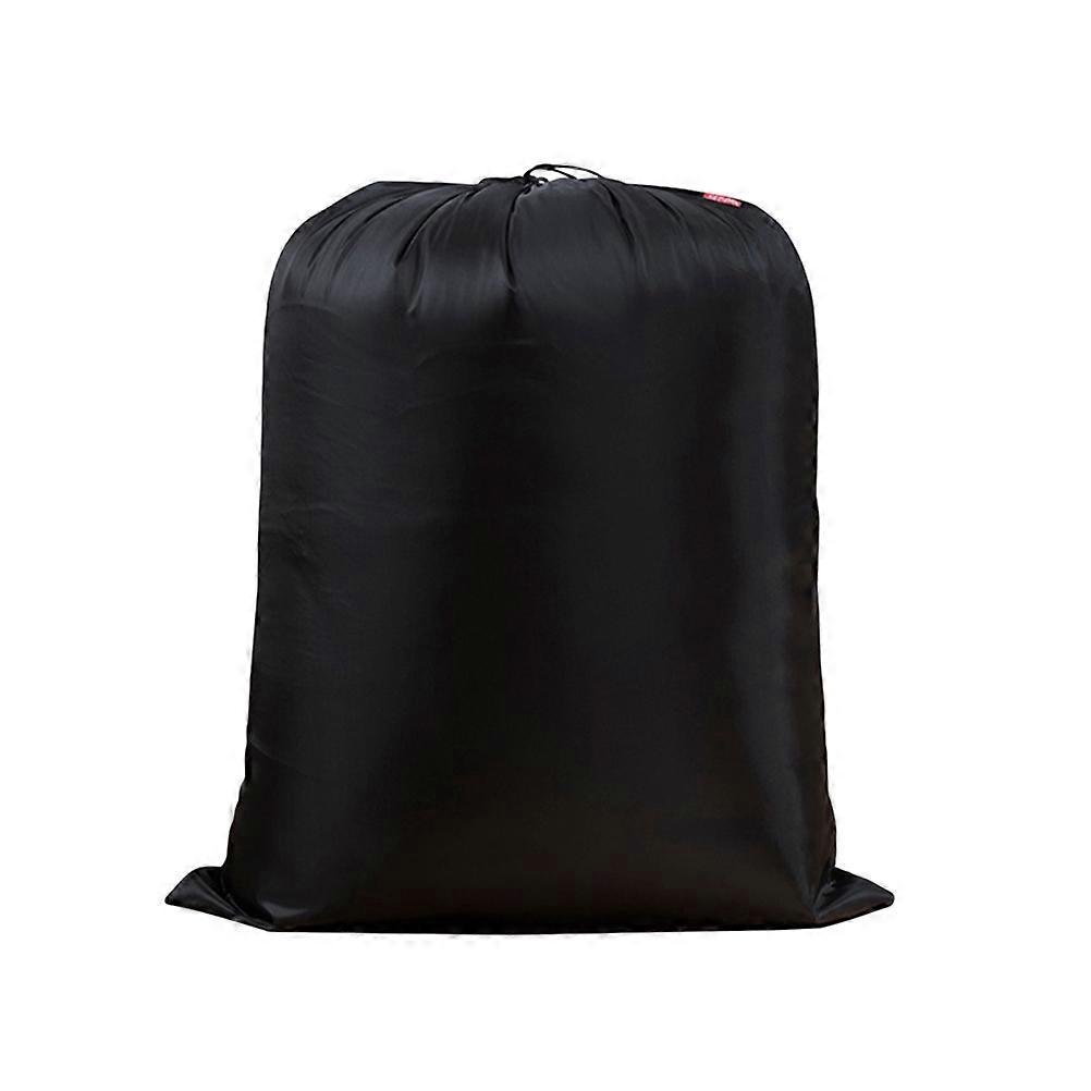 Black Drawstring Storage Bag for Quilt Storage Lightweight Organizer
