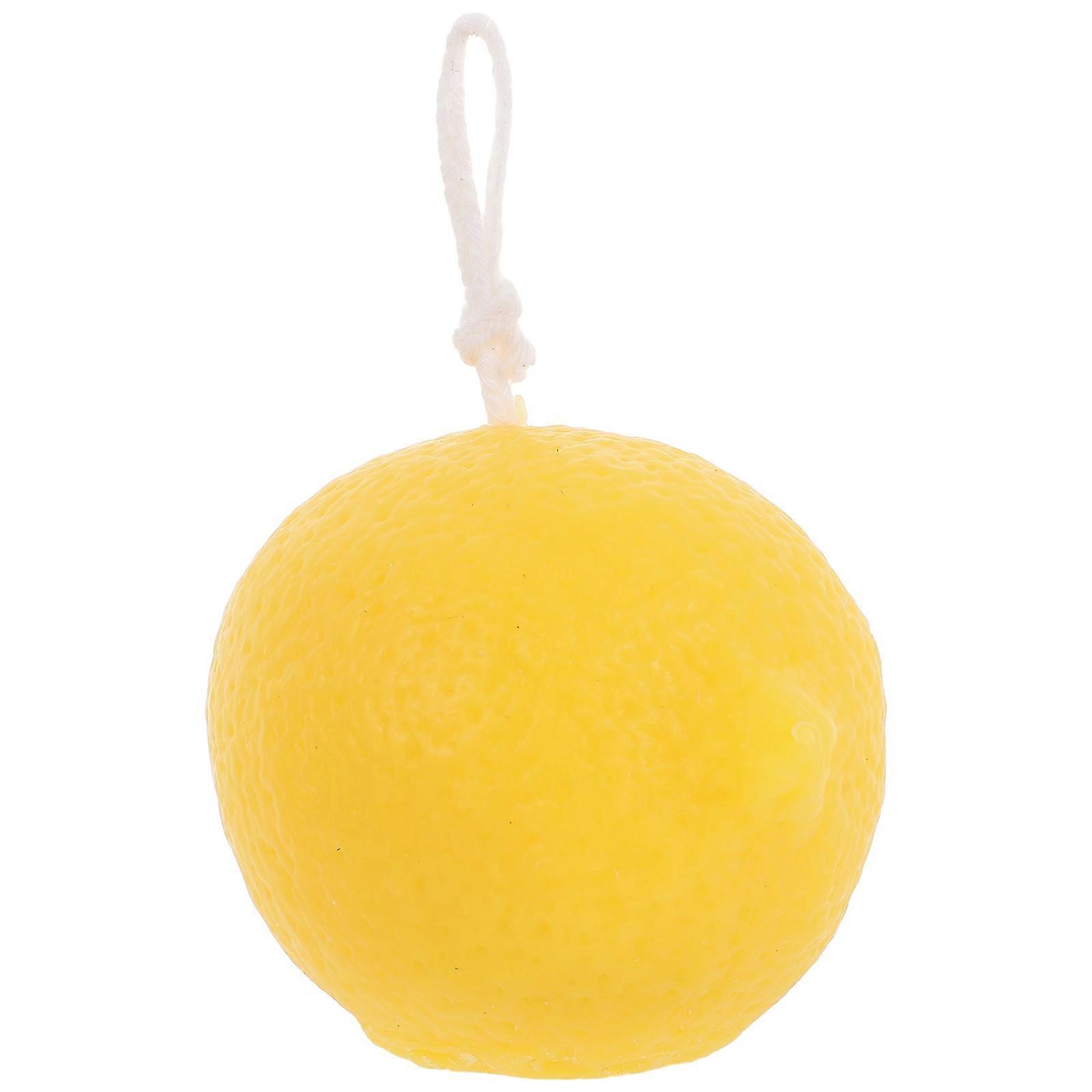 Photography Scented Candle Lemon Shape Candle for Decorating