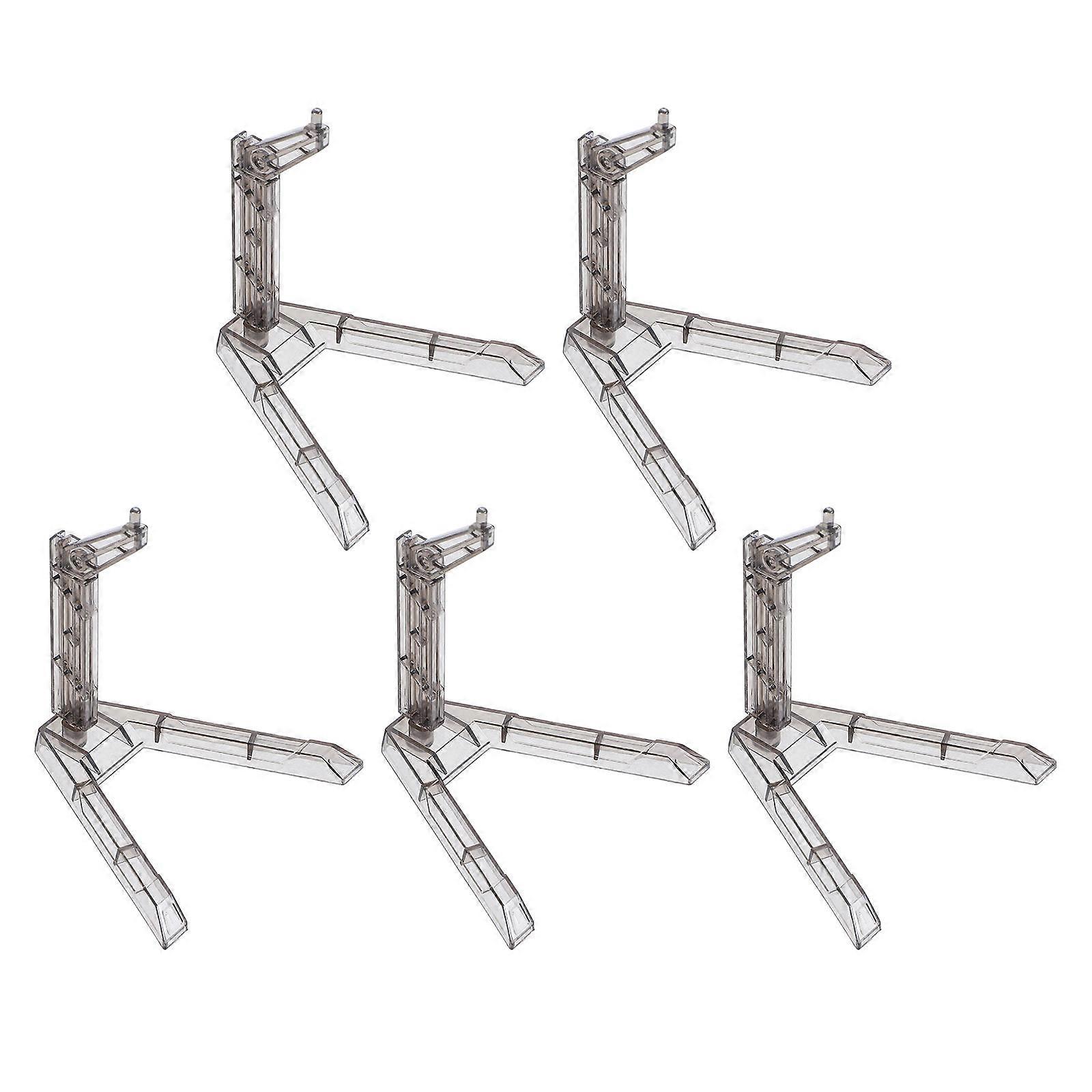 Toy Stand Black Plastic for Displaying 20Pcs Action Figure Collection