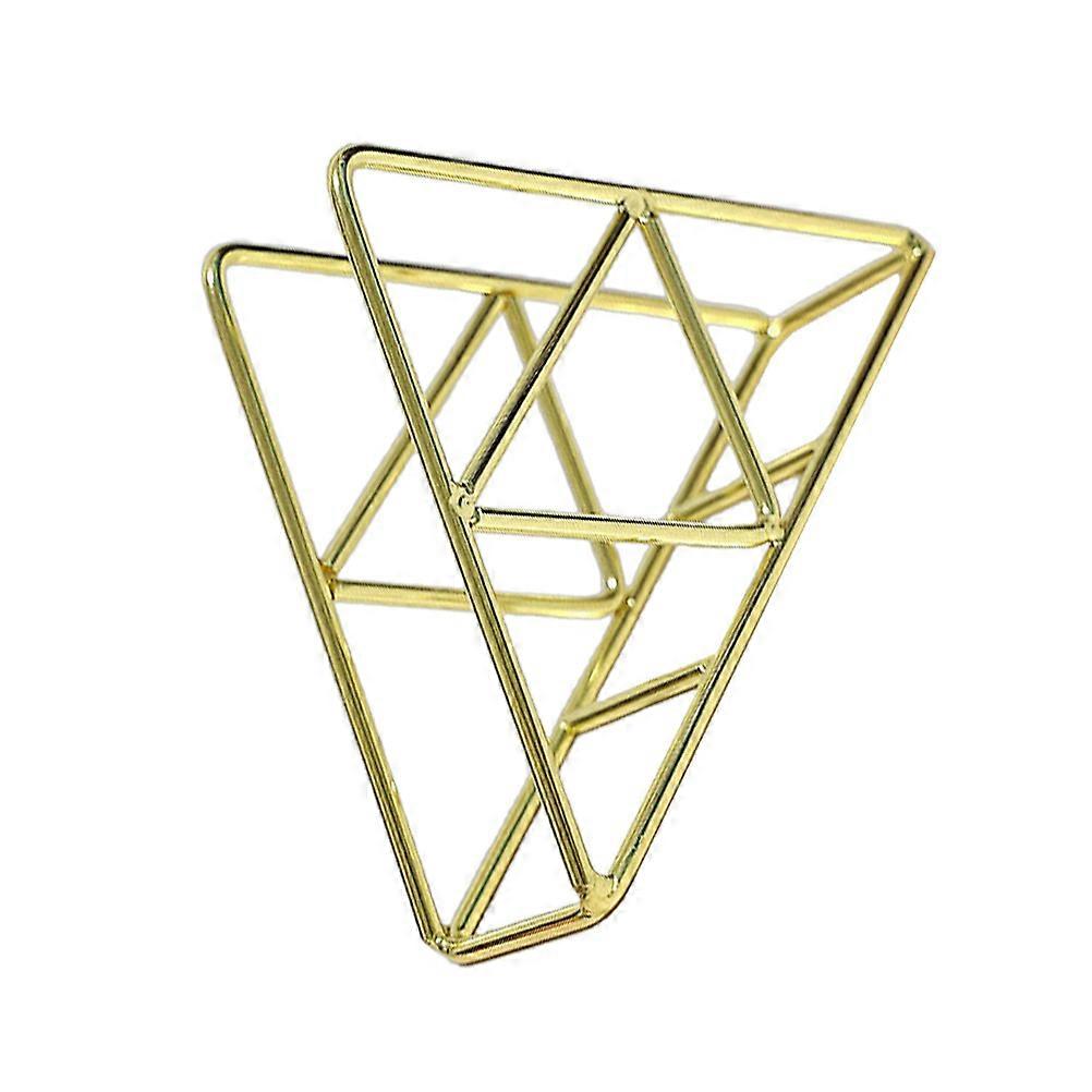 Triangle Napkin Holders Iron Rack for Decor 3Pcs Retro Table Holder