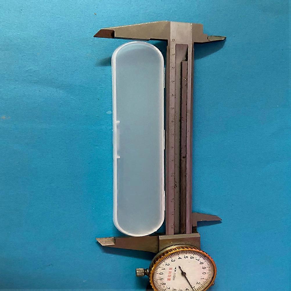 Nail File Storage Box for Storage Use Transparent 20Pcs Set