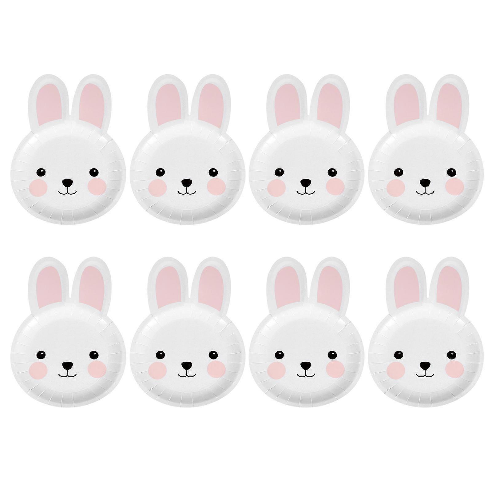Easter Bunny Shape Paper for Party Use 1Set