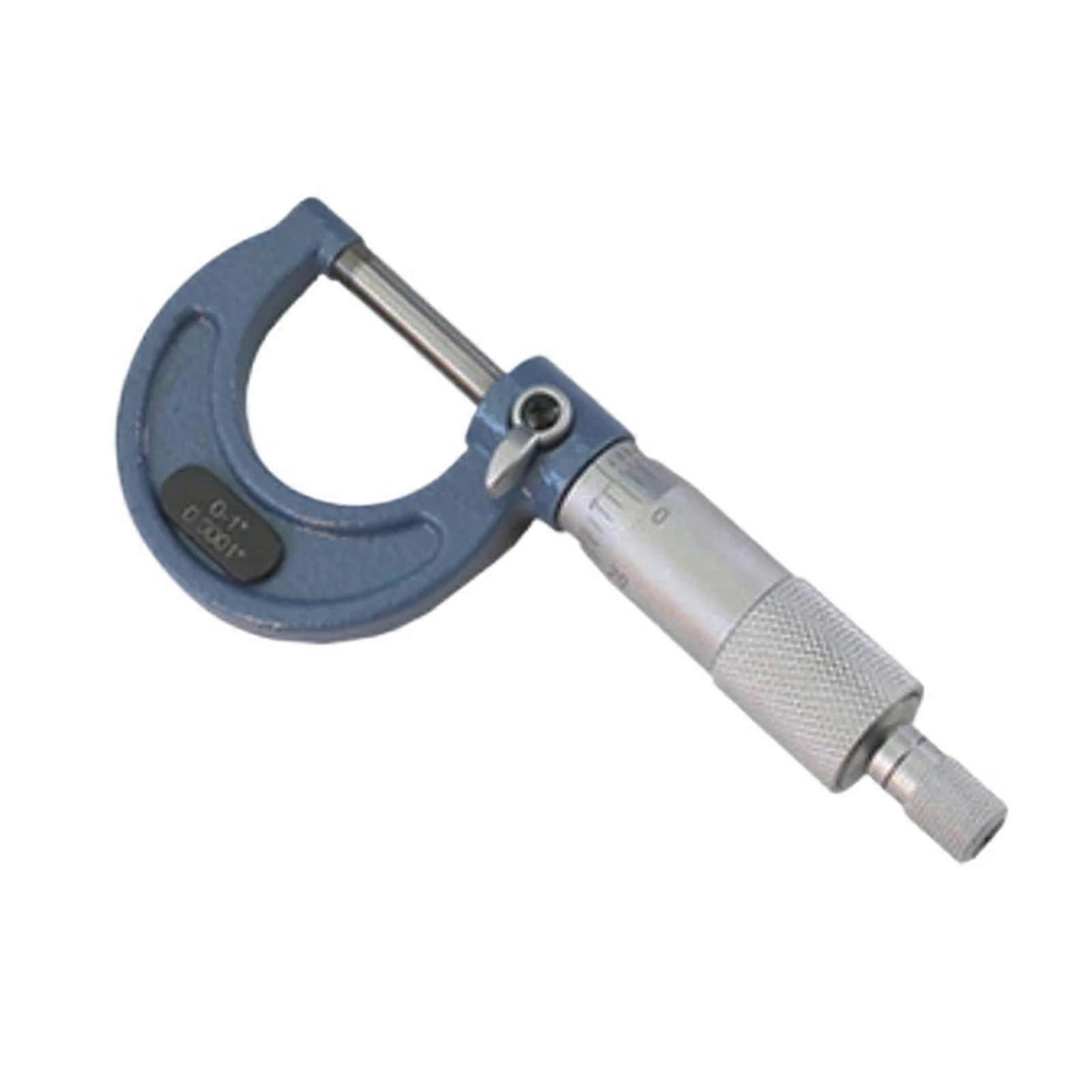 04 Inch Outside Micrometer Set 4pcs Precision Tool with InchMetric Conversion