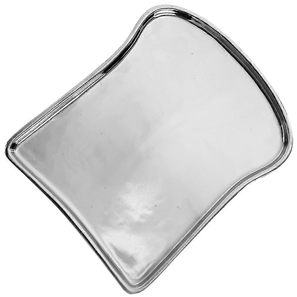 Silver Ceramic Jewelry Ring Dish Display Tray for Home 5Pcs Holder