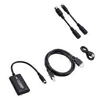 HDMI-Compatible Converter RGBS HD Video Adapter 16/9 4/3 Console Game Accessories for SEGA MD1 MD2 SNK
