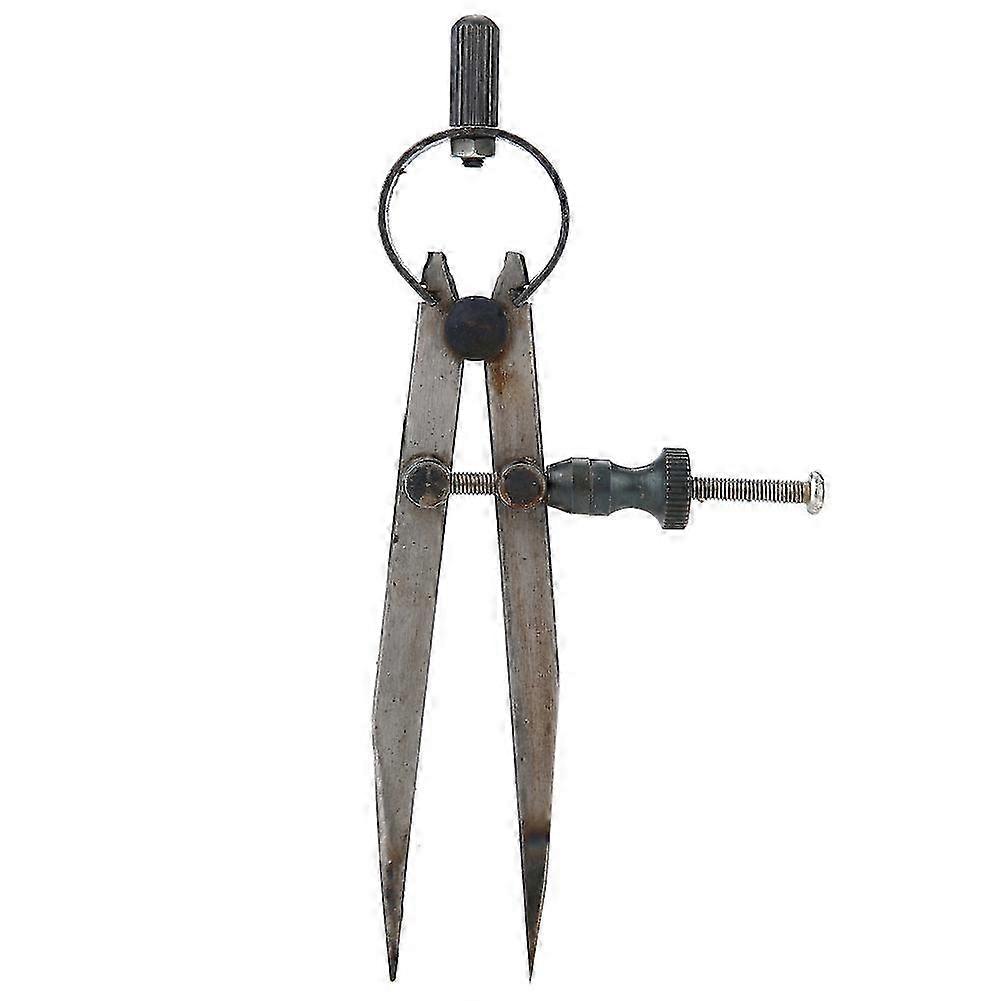 Divisor de ponta fina de 4 polegadas (10 cm) de comprimento, adequado para marcação de joias, com pernas cônicas quadradas.