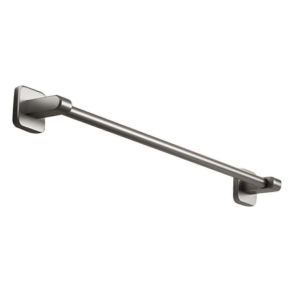 Bathroom Towel Rack Wall Mounted Holder QuickDry Storage NoDrill Easy Install Space Saving