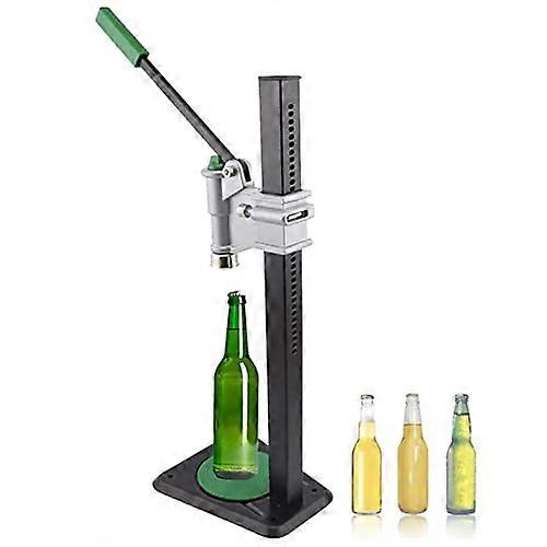 Bottle Capper for Home Brewing, Adjustable Height Crown Capper Tool 2629mm, Durable Aluminum