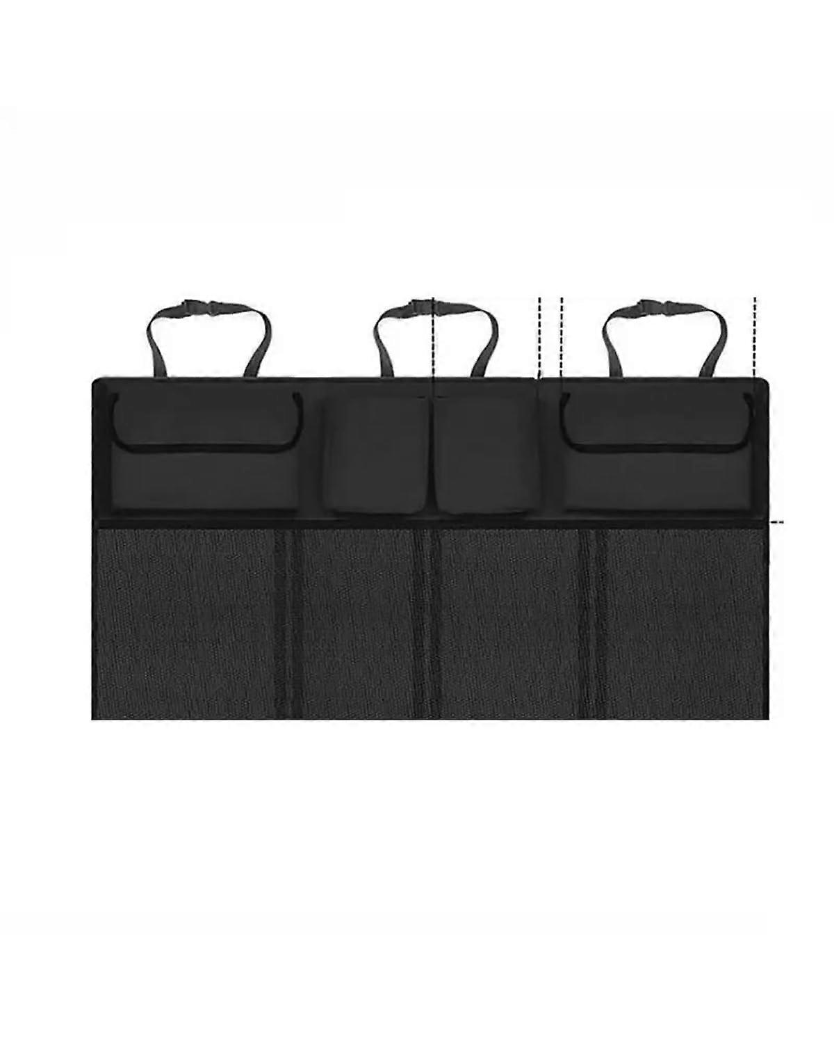 Car Trunk Organizer with 8 Pockets SUV Hanging Storage Net Durable SpaceSaving Design Blue 1pcs