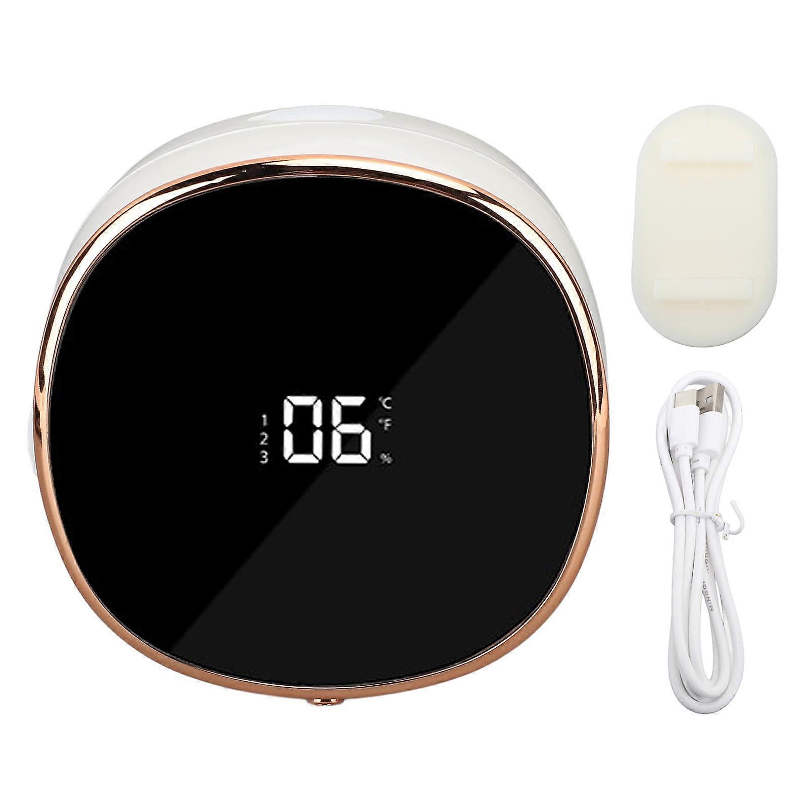 Automatic Soap Dispenser Wall Mounted Touchless Foaming Hand Wash with Smart Sensor for Bathroom Kitchen White