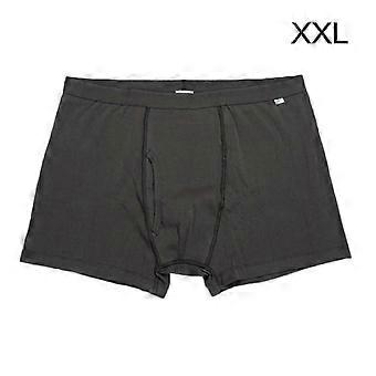Genanvendeligt inkontinensundertøj i bomuld til mænd, 100 % vaskbart, åndbart og støttende boxershorts til komfort i hverdagen