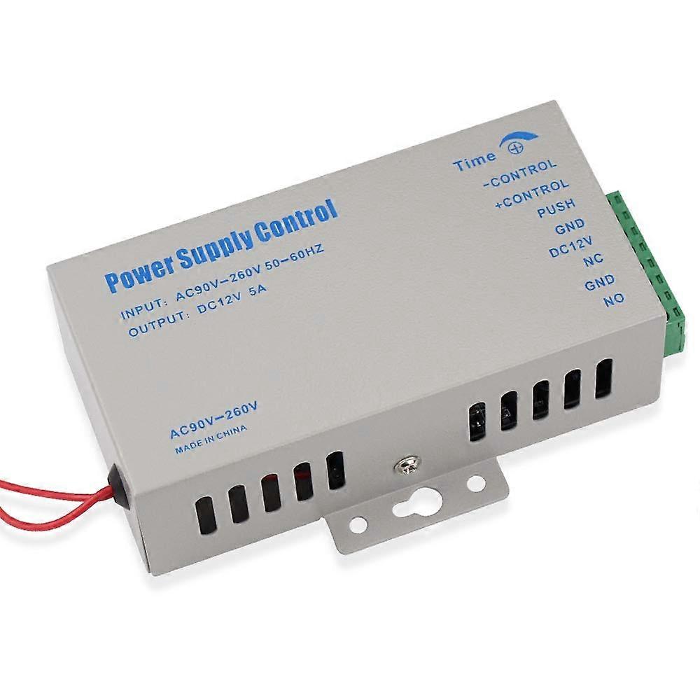 12V 5A Door Access Control Power Supply with Time Delay Lock Control and Stable Voltage Output