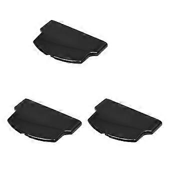 3X Copribatteria nero adatto per Sony PSP 2000 3000