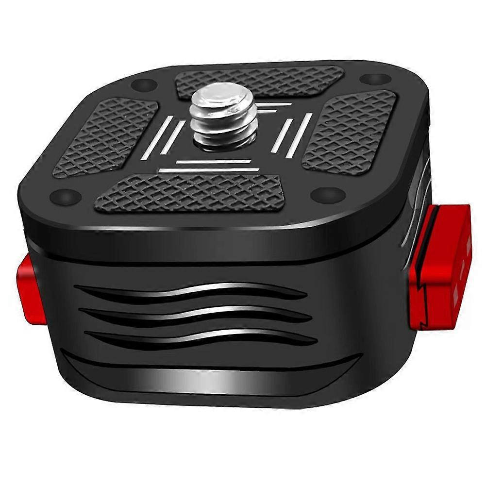 Quick Release Plate Tripod QR Plate Camera Mount Adapter Quick Setup with 1/4 Inch Screw for DSLR Mirrorless Camera