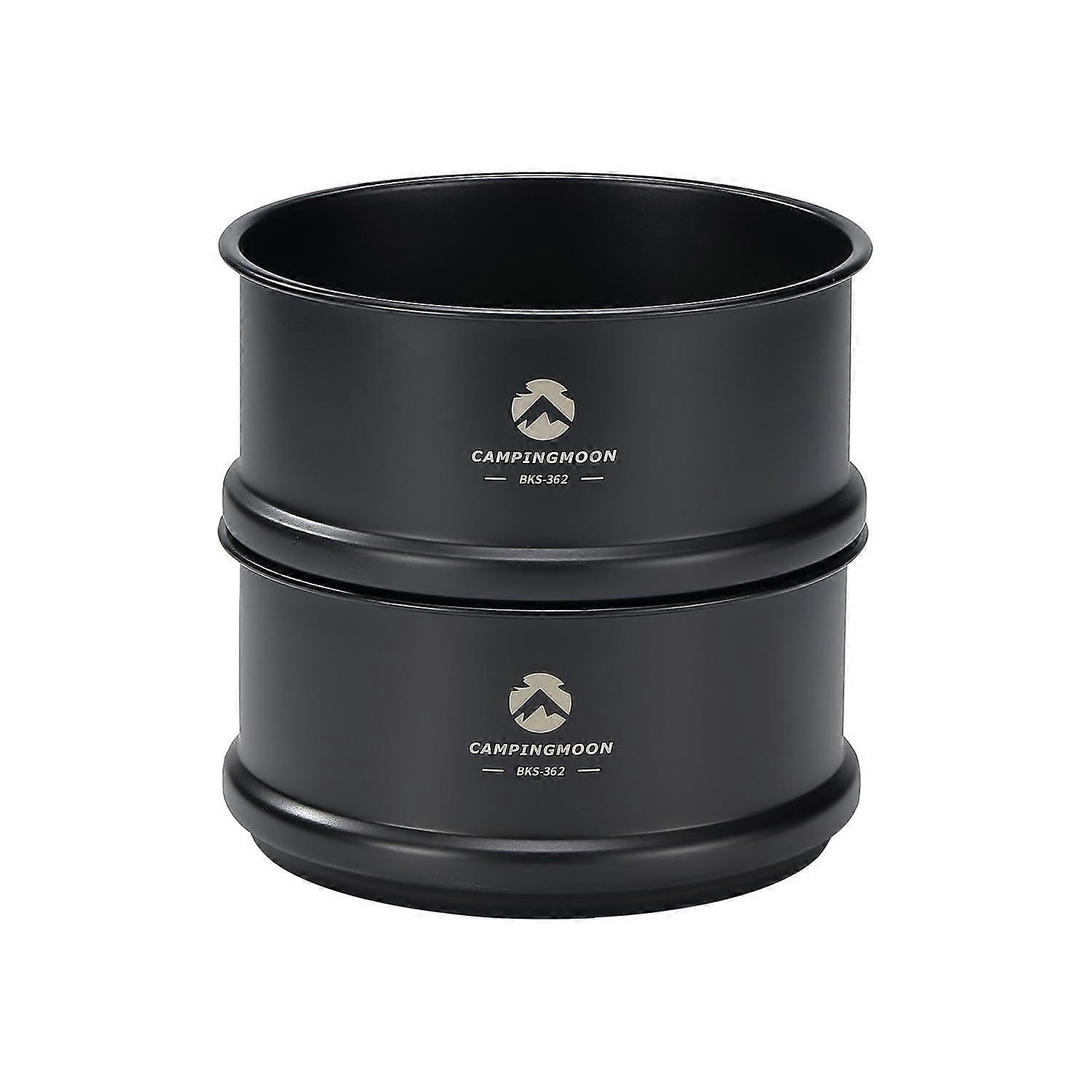 Mini Steamer for Sierra Cup 304 Stainless Steel Titanium Coated Stackable Outdoor Cooking 2pcs