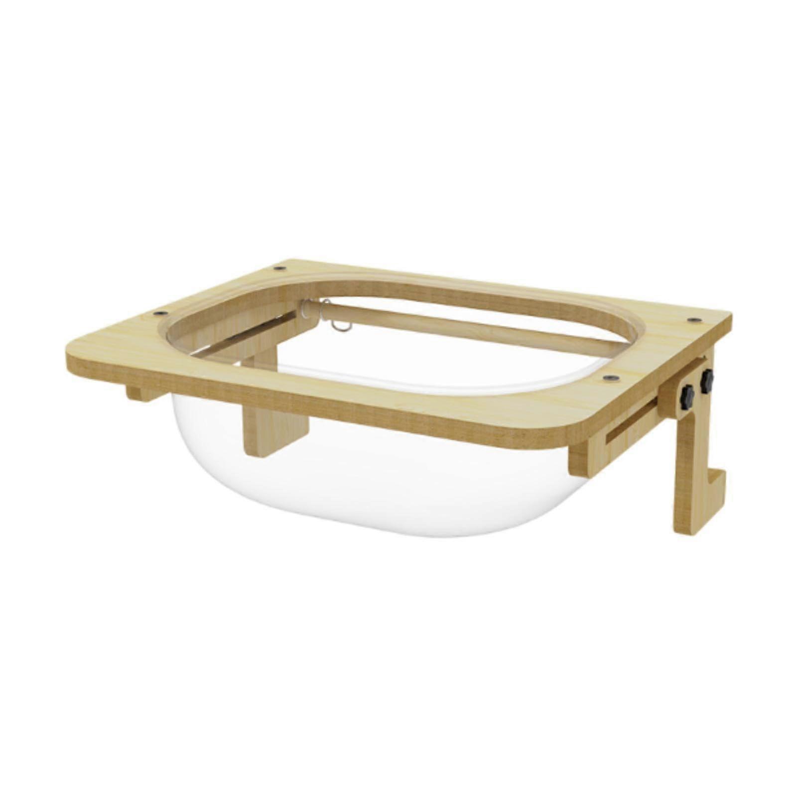 Cat Window Perch for Large Cats with Adjustable Hooks and Sturdy 30lb Support Hammock Bed