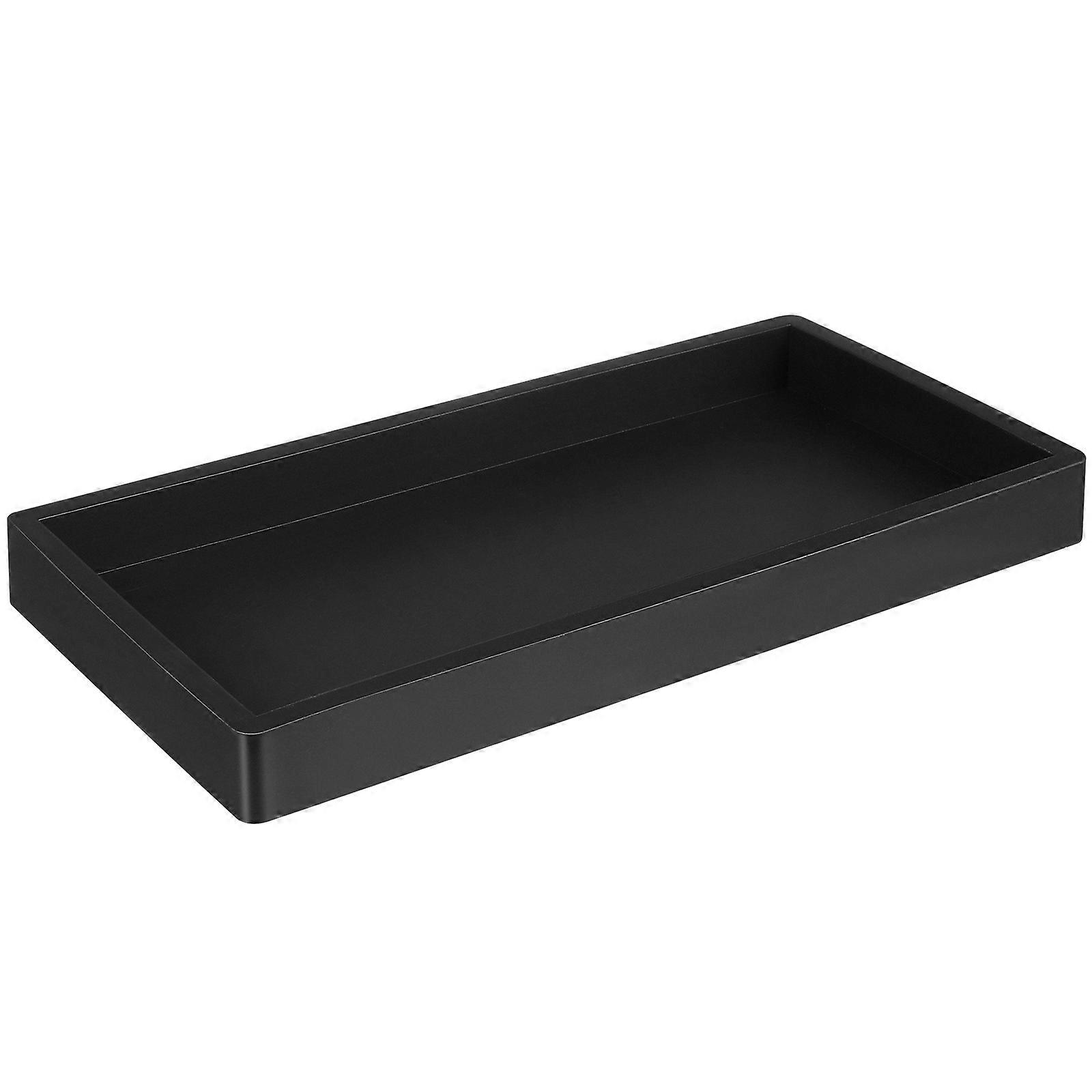 Reusable Silicone Tray Bathroom Organizer for 4Pcs Storage Set