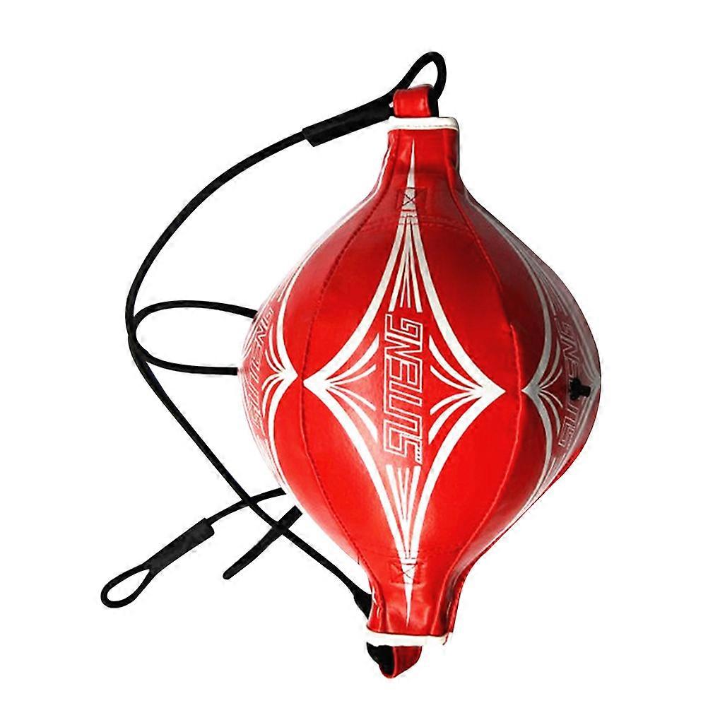 Boxing Bag Workout Ball for Punching 3Pcs Double-End Bag Red
