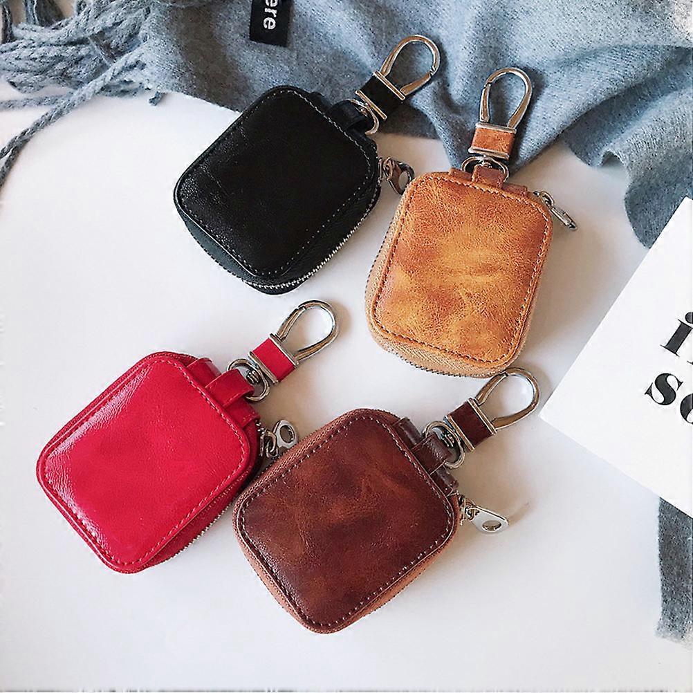 Earphone Case Cover for Vintage Wireless 1Pcs Red