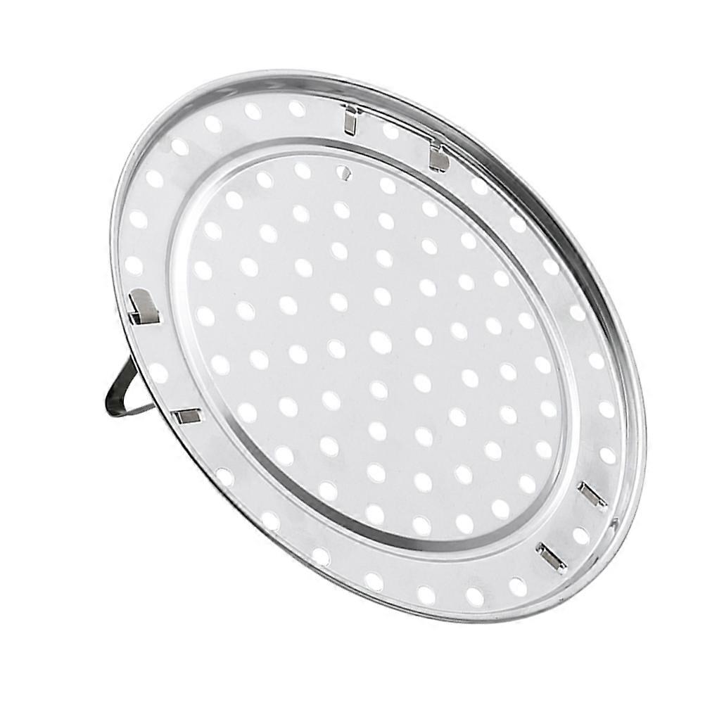 Silver Stainless Steel Steaming Rack for