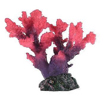 1 Stück Polyresin Korallen Ornamente Aquarium Korallenriff Dekor 6,3 x 2,9 x 6,1 Zoll --