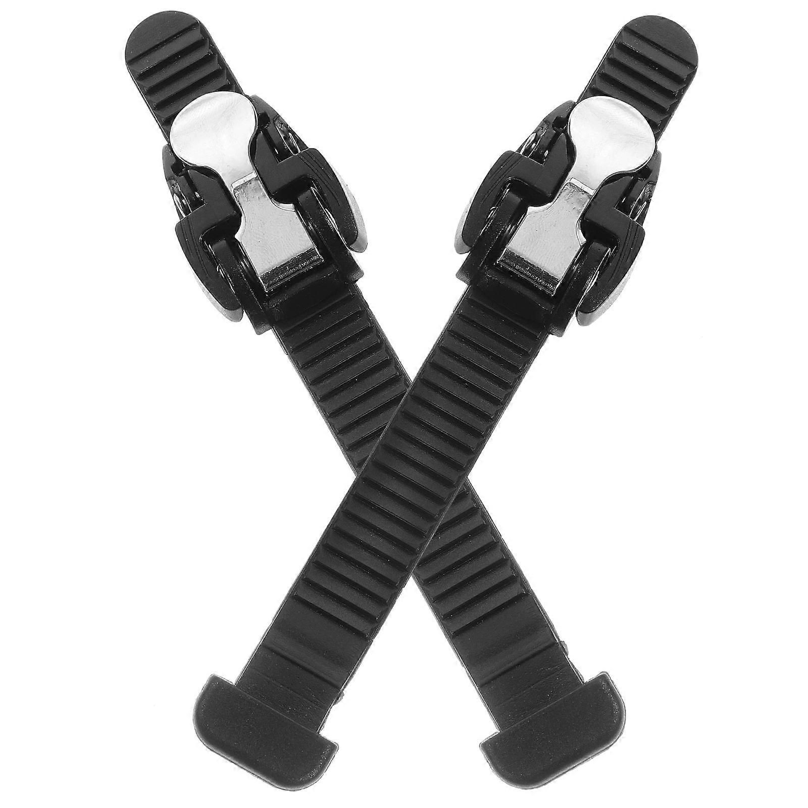 Replaceable Skate Buckle Strap for Roller Skate Shoes 8Pcs Set
