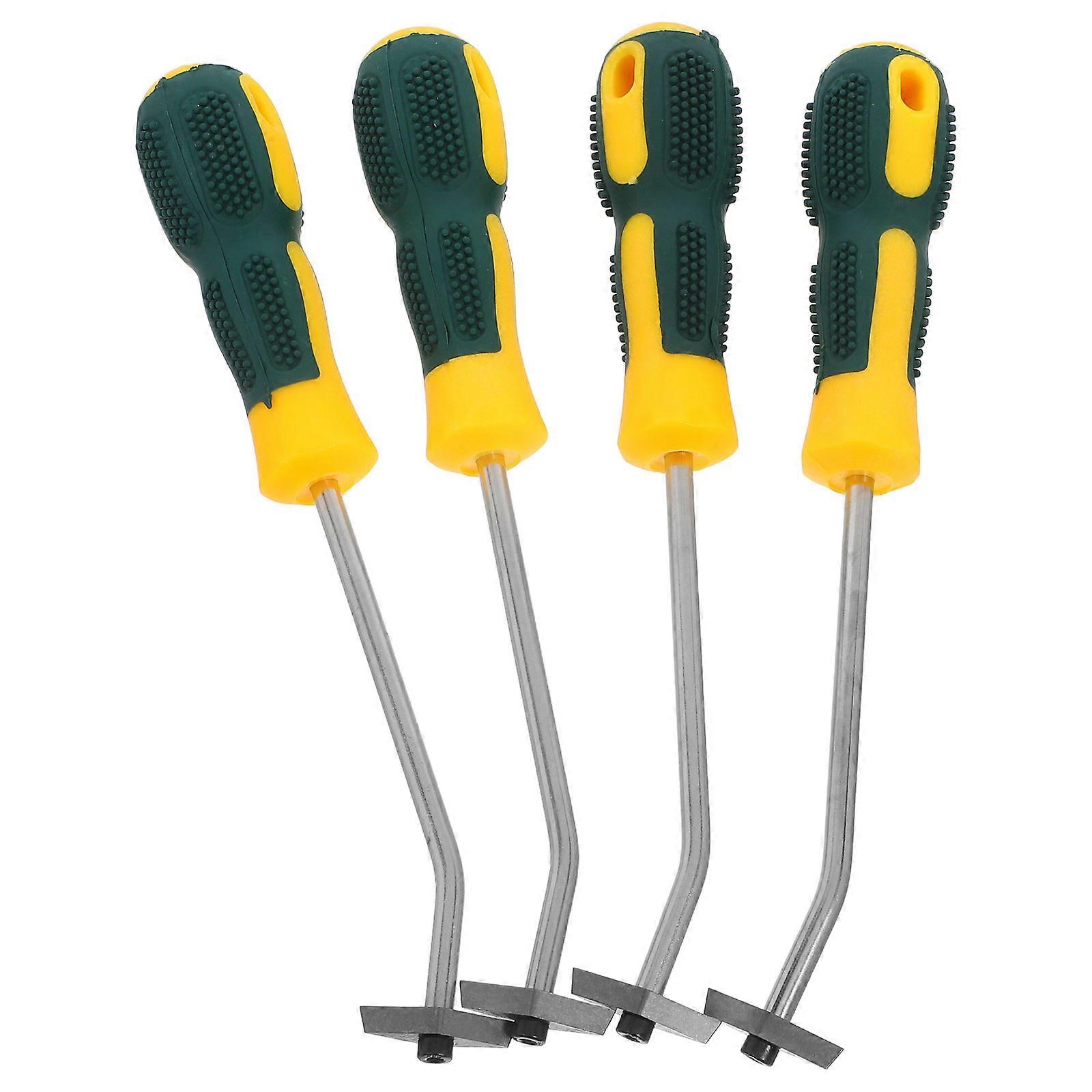 Multi Function Tile Grout Cleaning Tool 4Pcs Grout for Bathroom and Floor Gaps
