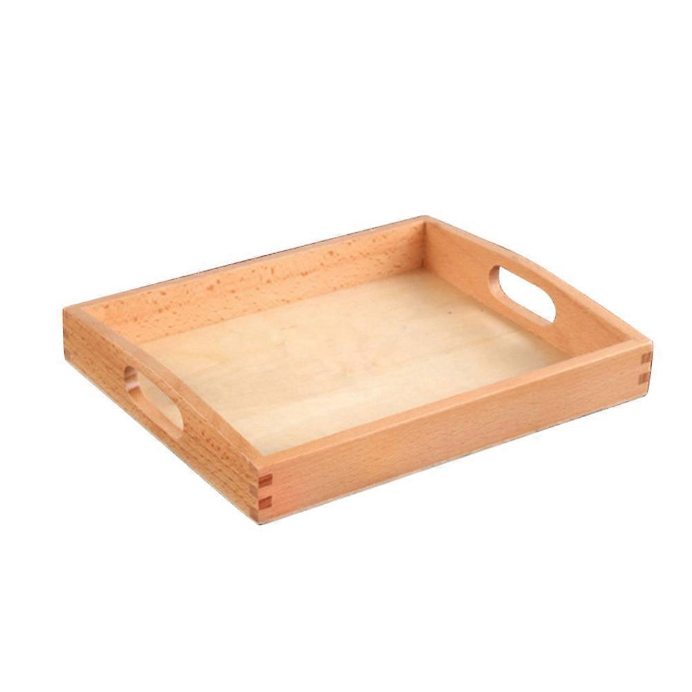 Wooden Tray Serving Box for Storage Practical and