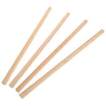 Mahjong Pushers Wooden Tile Racks for Storage Use 4Pcs Mahjong Accessories