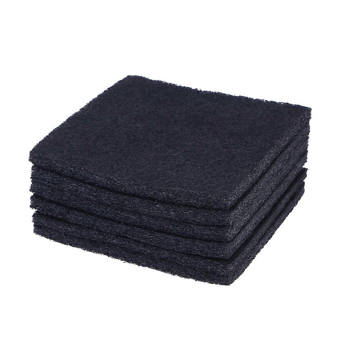 Deodorization Carbon Filters Cat Litter Boxes Replacement 6Pcs Square Shape Odor Control