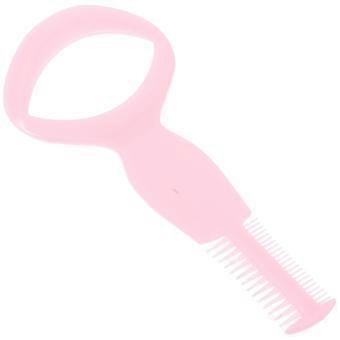 3-in-1-Mehrzweck-Mascara-Applikator aus Kunststoff, Schutzwerkzeug, Wimpern- und Augenbrauenkamm (zufällige Farbe)