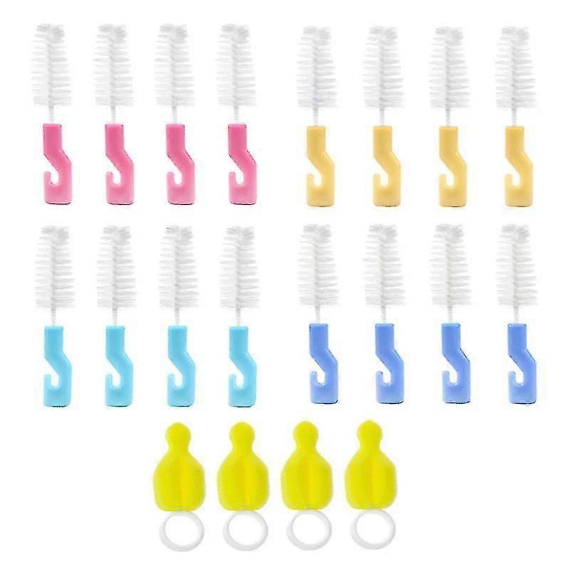 20pcs Cleaning Supplies, Sponge Cleaning Brush