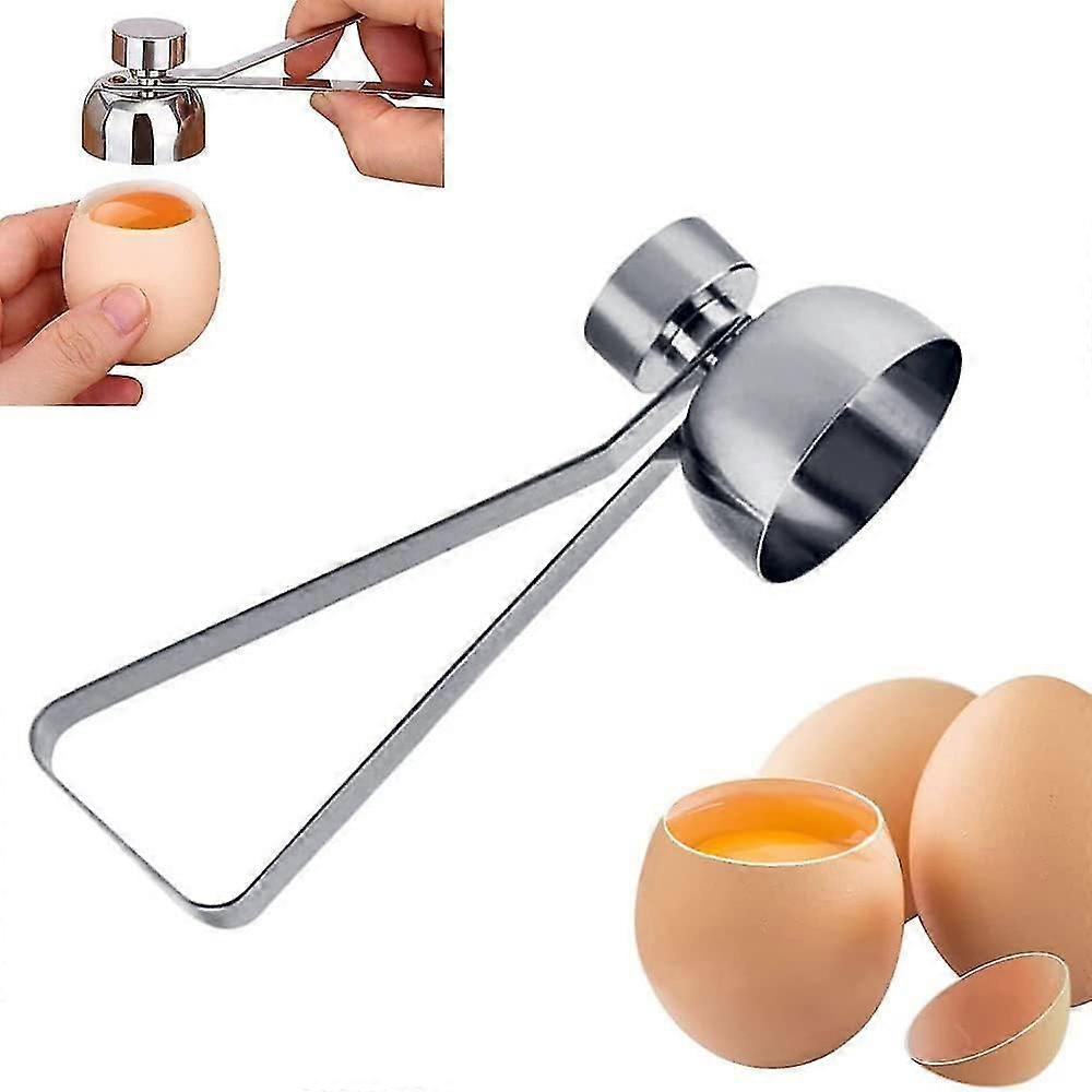Egg Shell Opener, Egg Shell Separator, Egg Shell Opener, Egg Shell Opener, Egg Shell Tool, Egg Chopper Rustfritt Stål, Rustfritt Stål EggÅpner, Fo