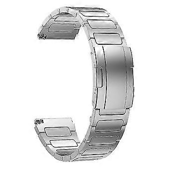 22mm Titanium Alloy Wristband For Huawei Watch 4/watch 4 Pro, Tortoise Buckle Watch Strap Bracelet