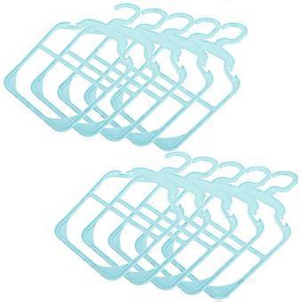 Cintres pour vêtements pour animaux de compagnie, 50 pièces, légers, antidérapants, bleu ciel, conçus pour suspendre les vêtements des chiens et des chats