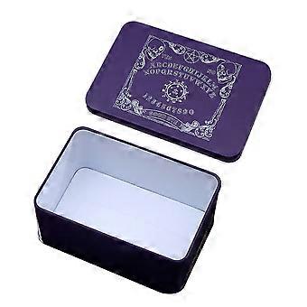 Rectangle Storage Box Small Storage Box Organizers Jewelry Key Coin Container Box Playings Cards Box Tarots Storage Can Multicolor