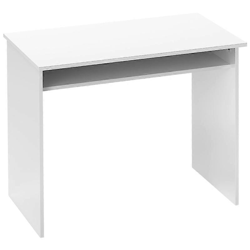 Modern Computer Desk with Storage Shelf