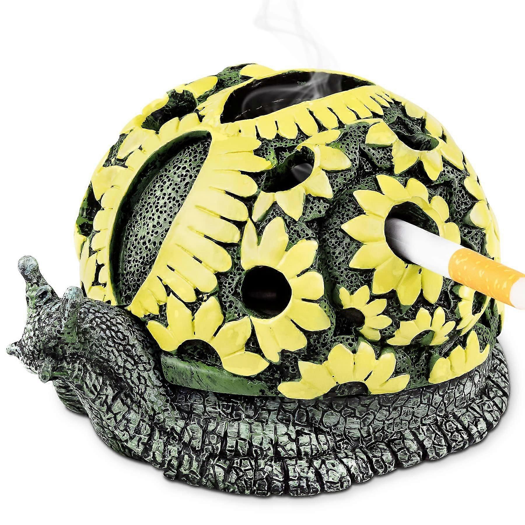 Ashtray Creative Snail Ashtray Craft Decoration