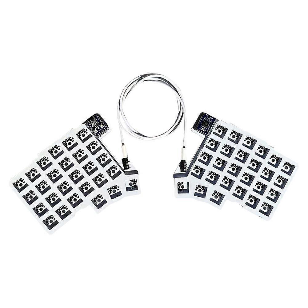 Split Keyboard Wired Programmable Keyboard Hot Swap Left Right Hand Keyboard Support / Customized PC Gamer Accessories