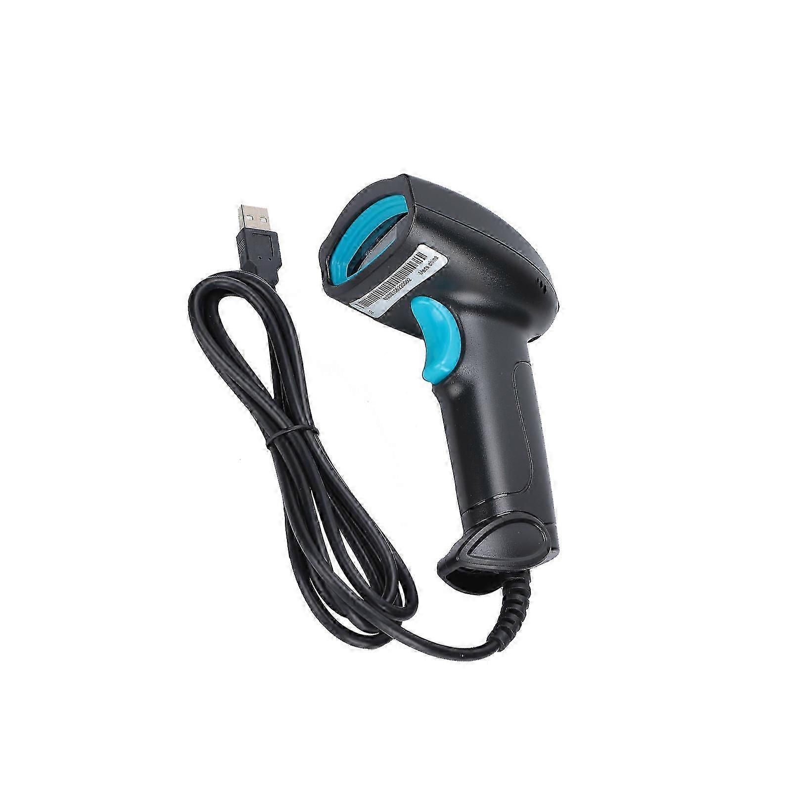 Handheld Wireless Barcode Scanner U2 with 360 Reading Dustproof Waterproof IP54 USB sized ergonomic
