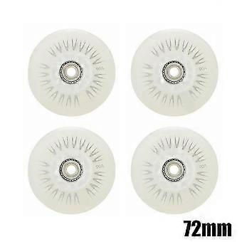 4PCS Flash Inline Hjul 90A LED Belysning Skøjtehjul 80 76 72 68