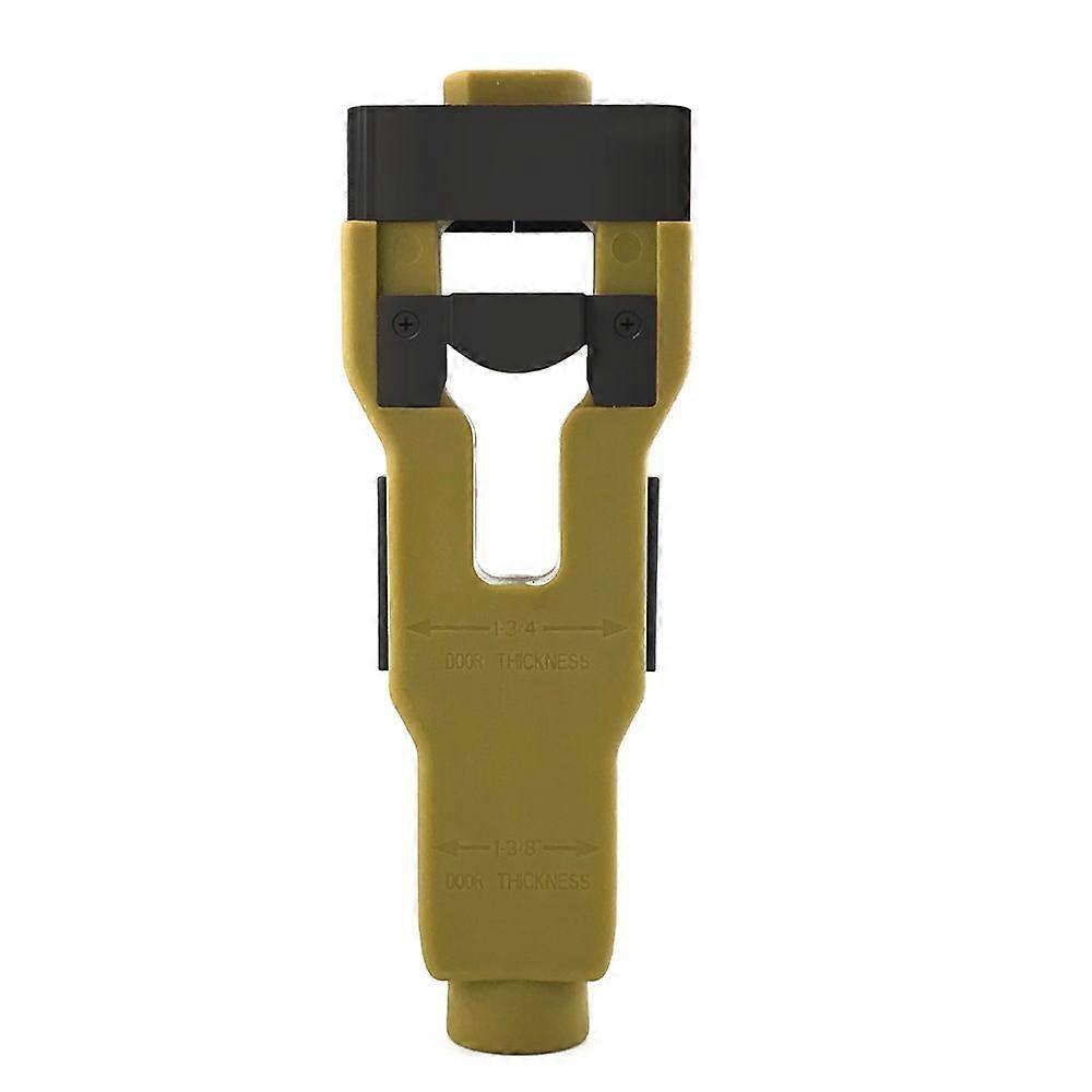 Door Latch Mortise Tool kit helps remove material and install...